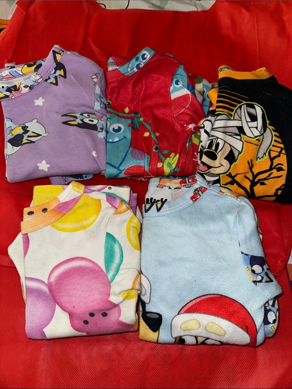 Disney Kids Pajama Set - Assorted Colors